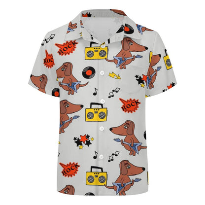 All-Over Print Children's Short Sleeved Shirt