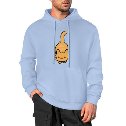 100% Cotton Multicolor Hooded Hoodie (printed front)