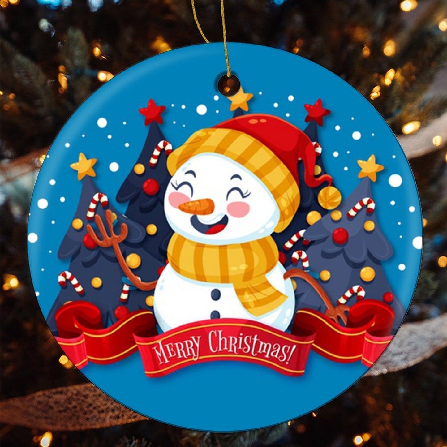 Christmas Round Ornaments