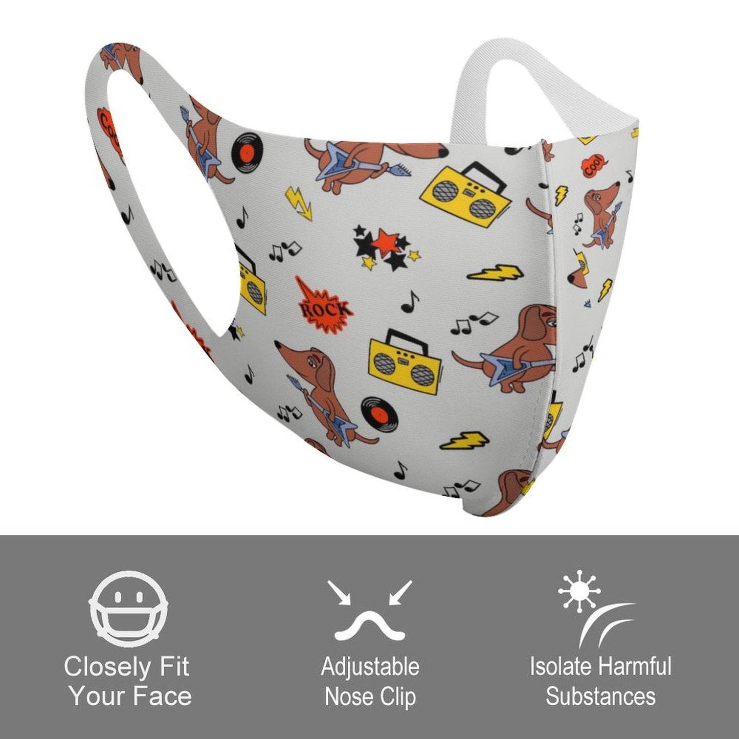 Children Decorate Dust Masks