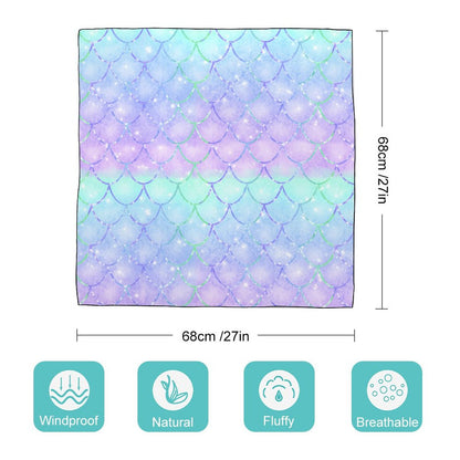 All-Over Print Multi-purpose Silk Scarves