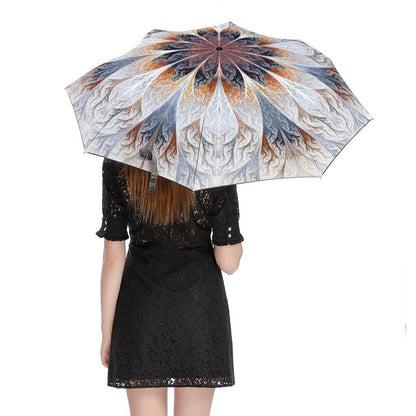 3 Fold Auto Umbrella（Printed on the outside）