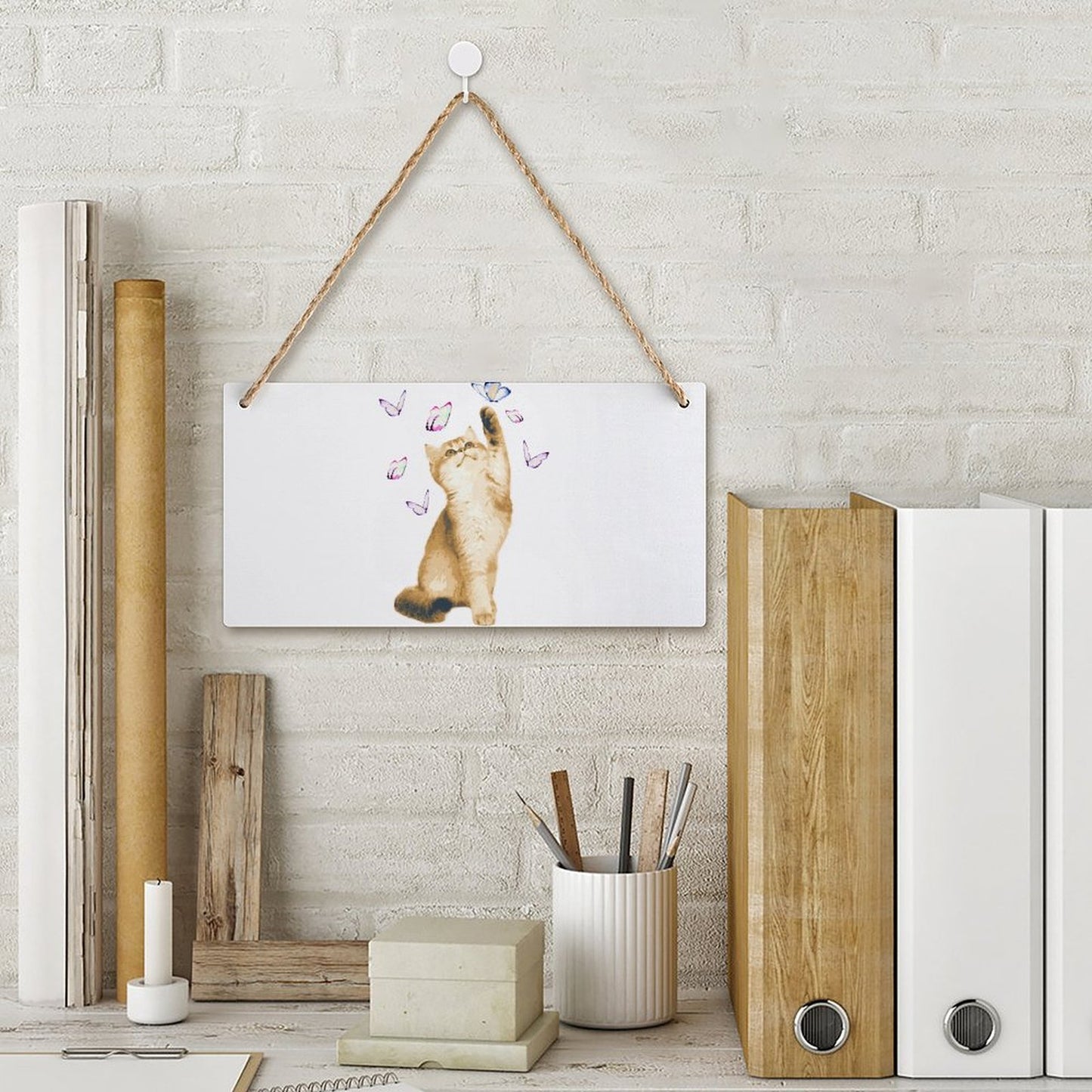 Wood Hanging Picture