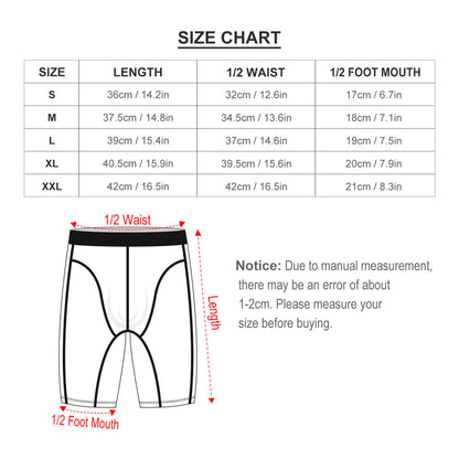 All-Over Print Men's Compression Shorts