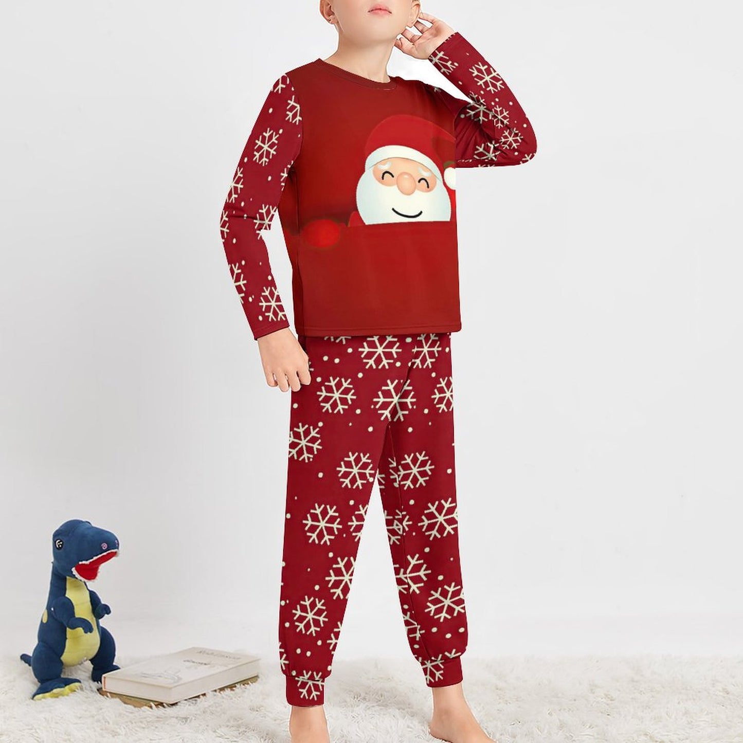 All-Over Print Children's Pajama Suit