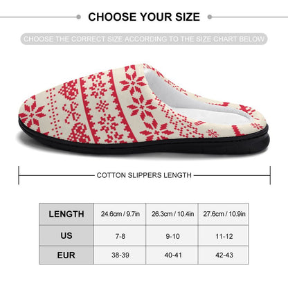 Women's Cotton Slippers