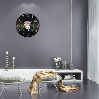 Record Wall Clock