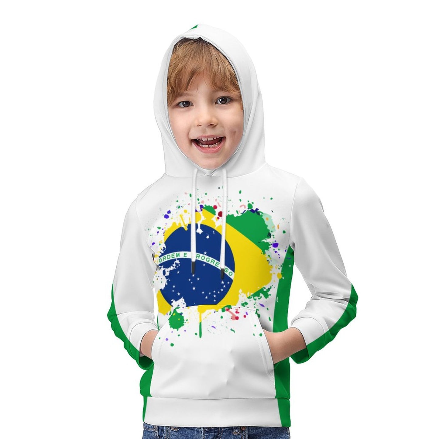 All-Over Print Children's Fleece Hoodie