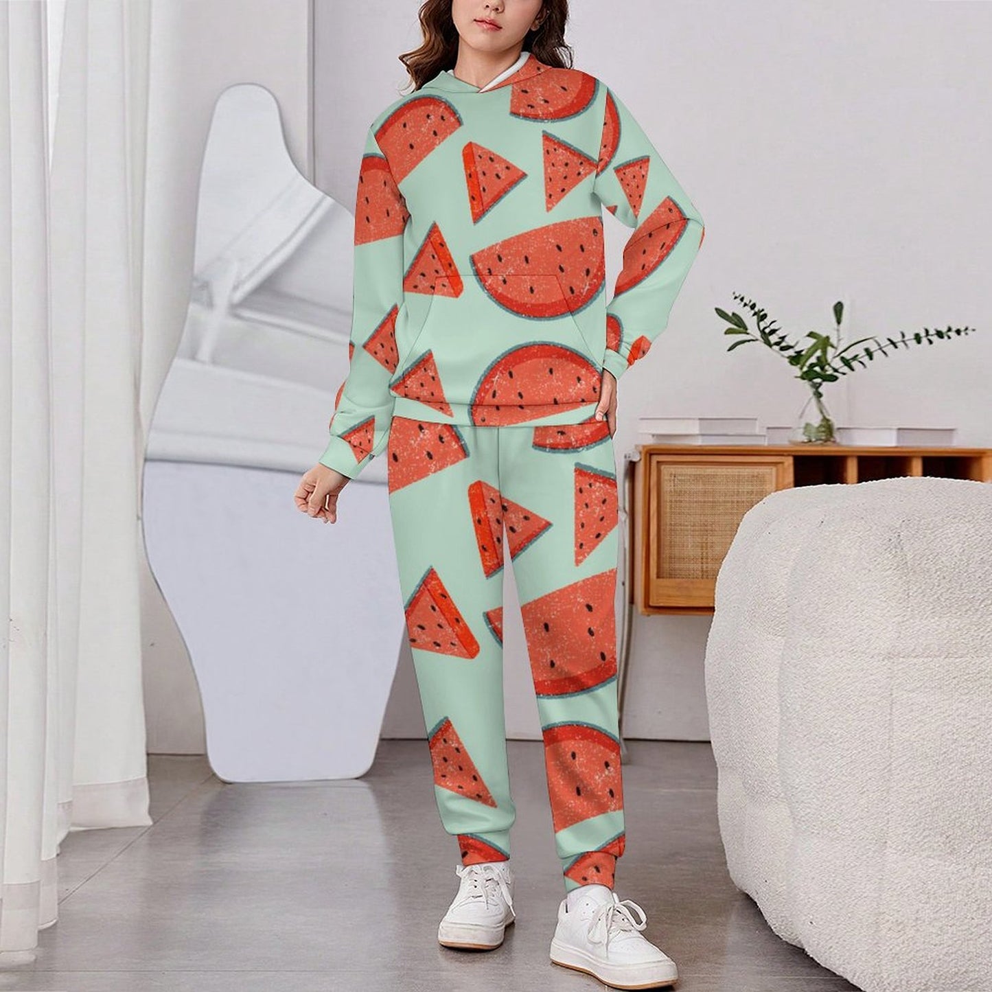 All-Over Print Children's Hoodie Set