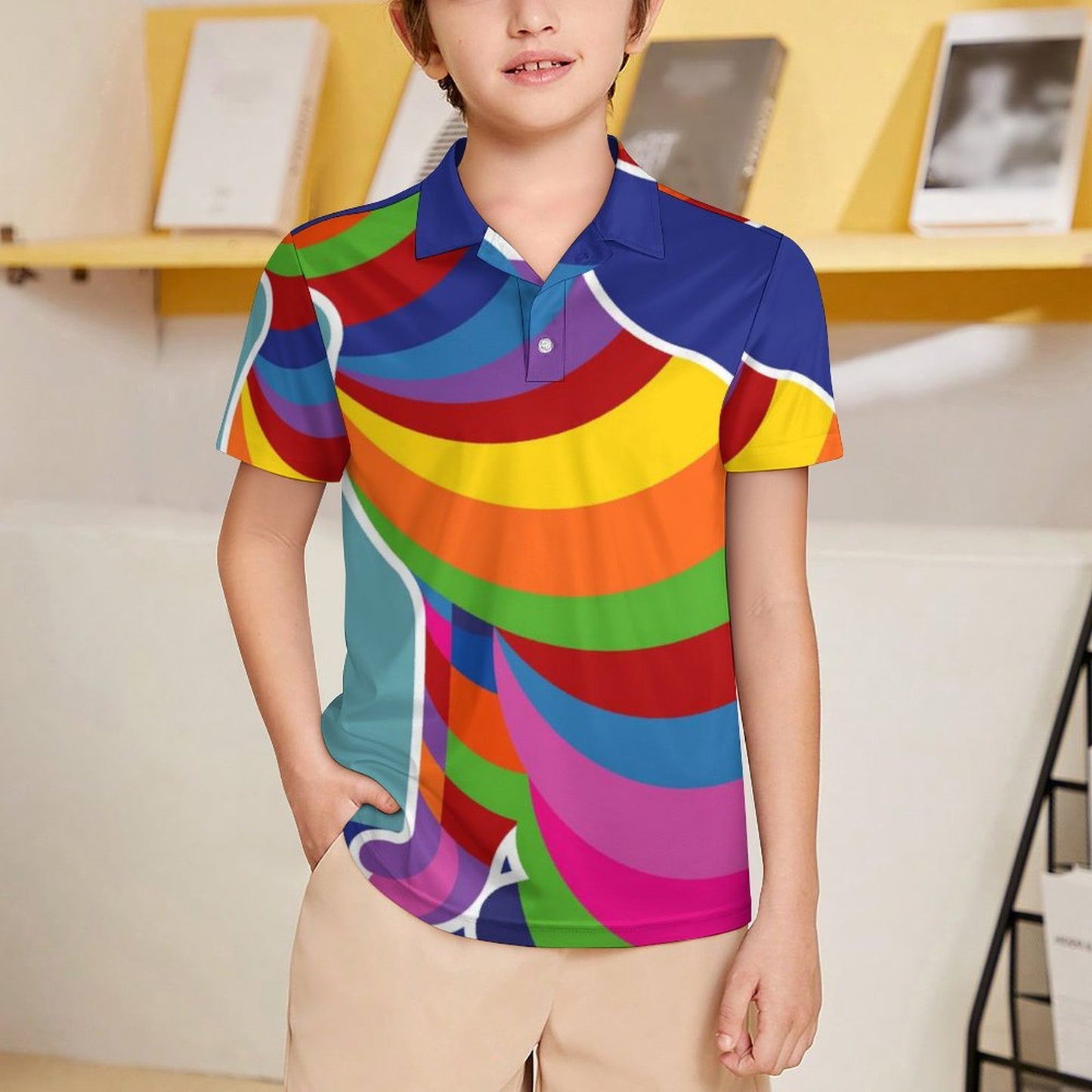 All-Over Print Children's POLO Shirt