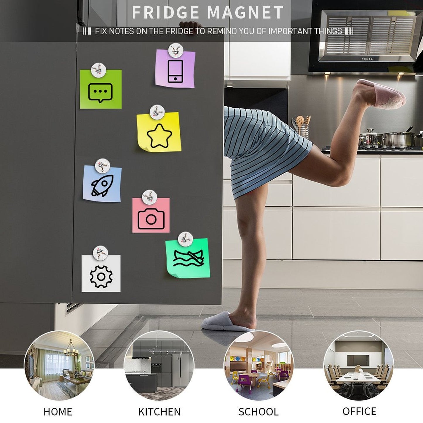 Magnetic Refrigerator Sticker