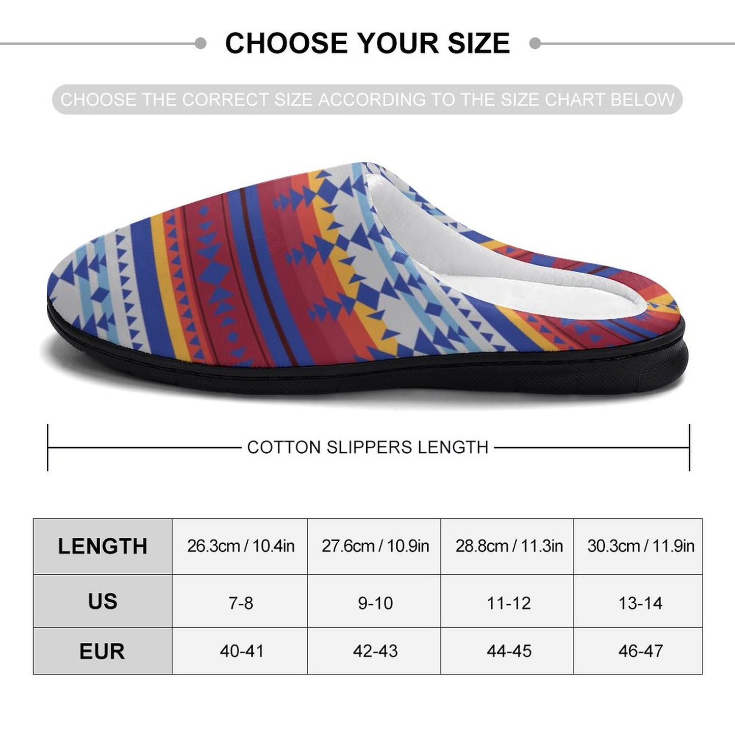 Men's Cotton Slippers