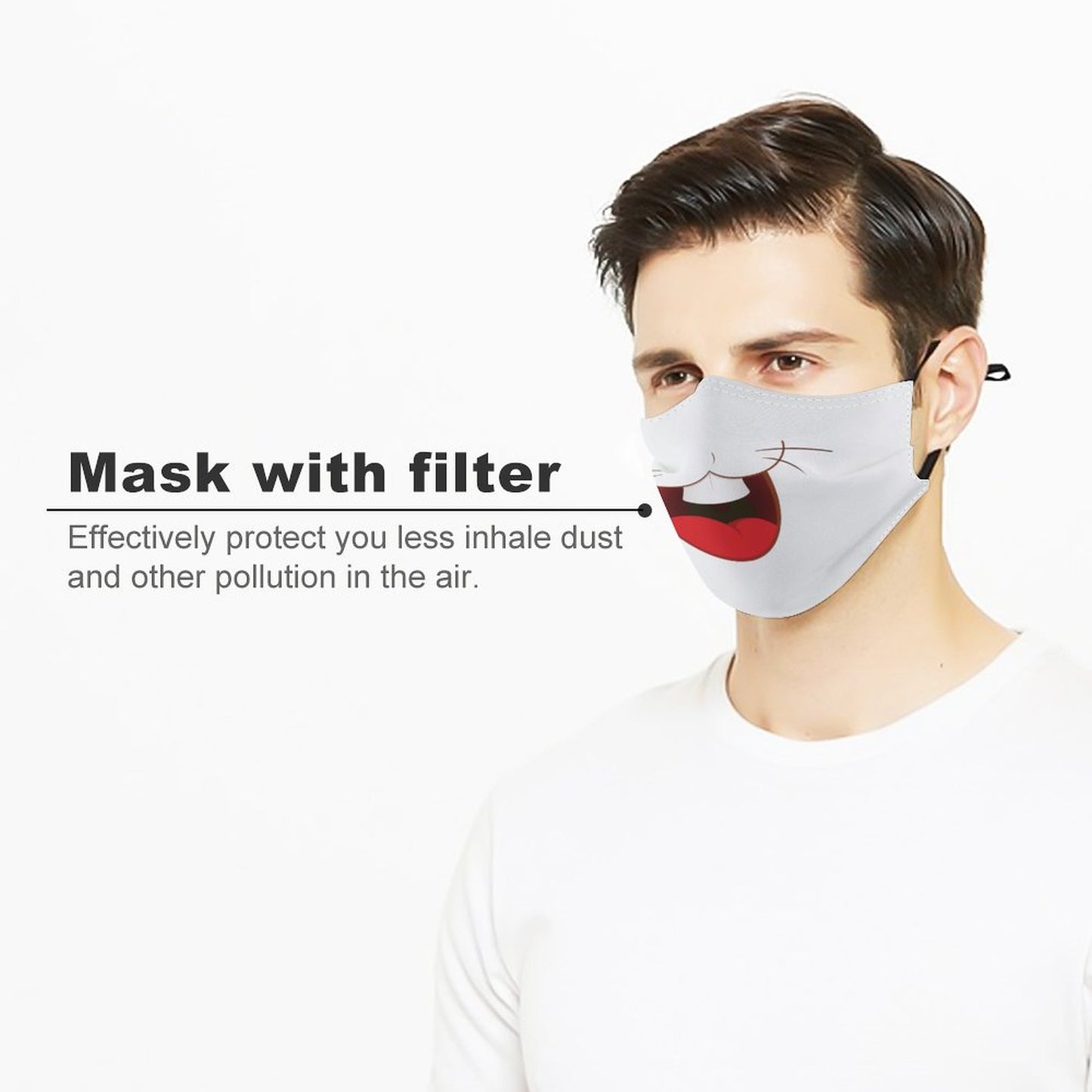 Adult Mask with Filters (2 different patterns)
