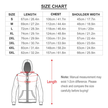 Zipper Thermal Thickened Padded Hoodie
