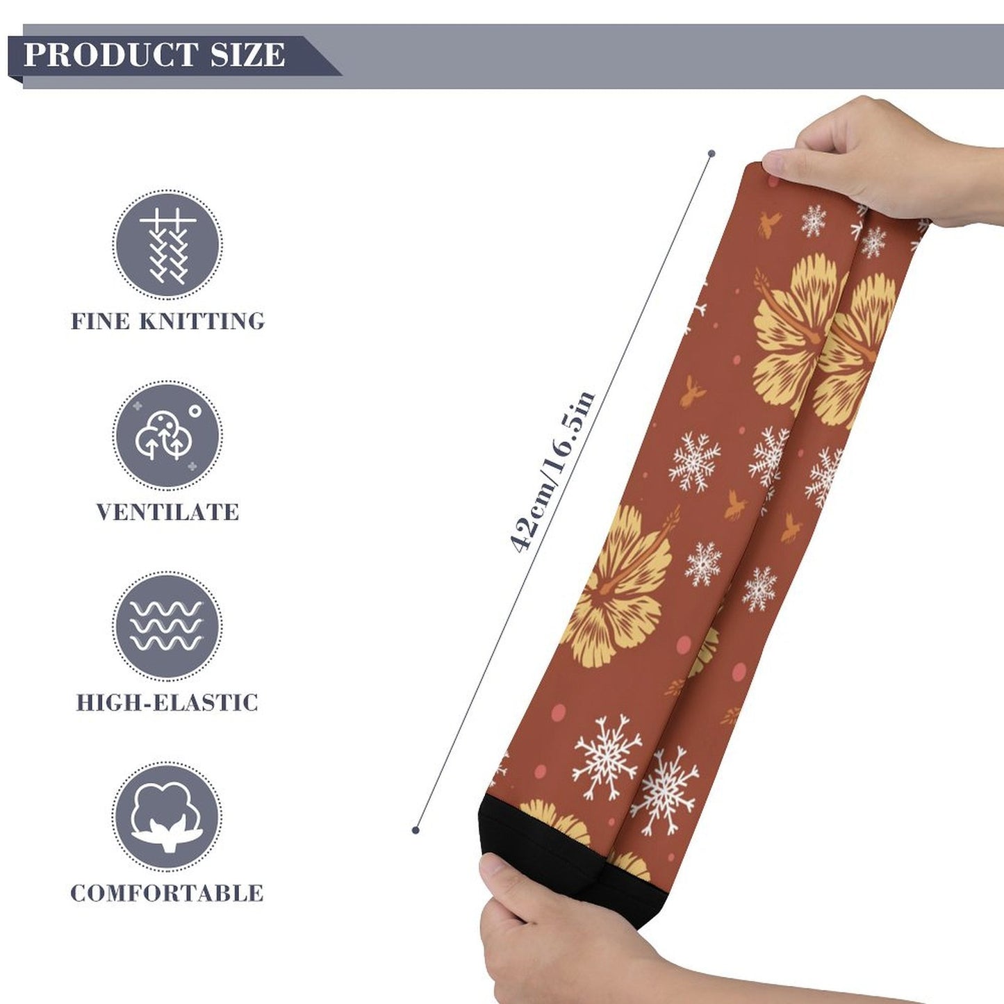 All-Over Print Stockings