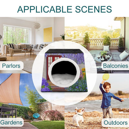 All-Over Print Capsule Pet Kennel