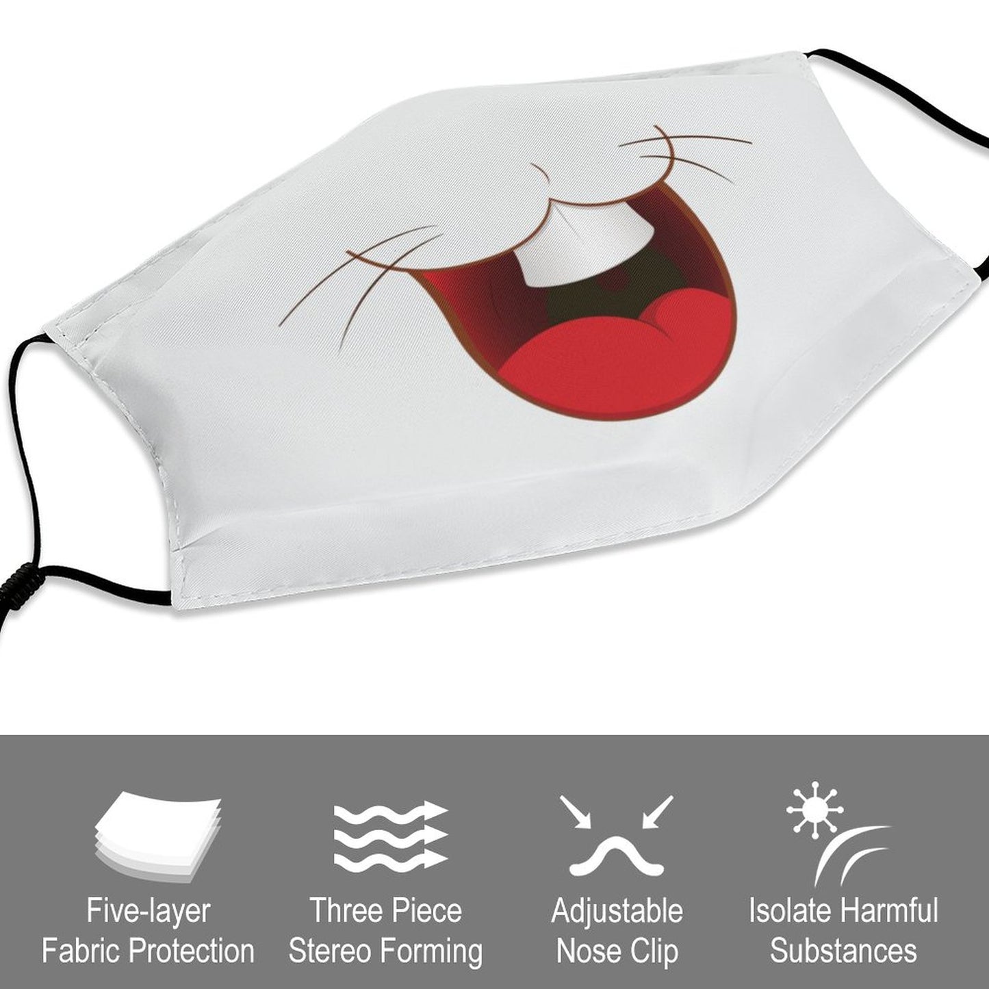 Adult Mask with Filters (2 different patterns)