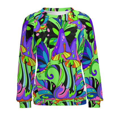 All-Over Print Women's Boutique Round Neck Sweatshirt