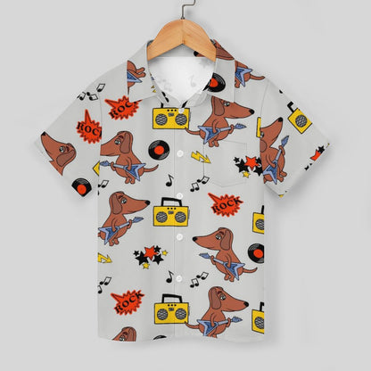 All-Over Print Children's Short Sleeved Shirt