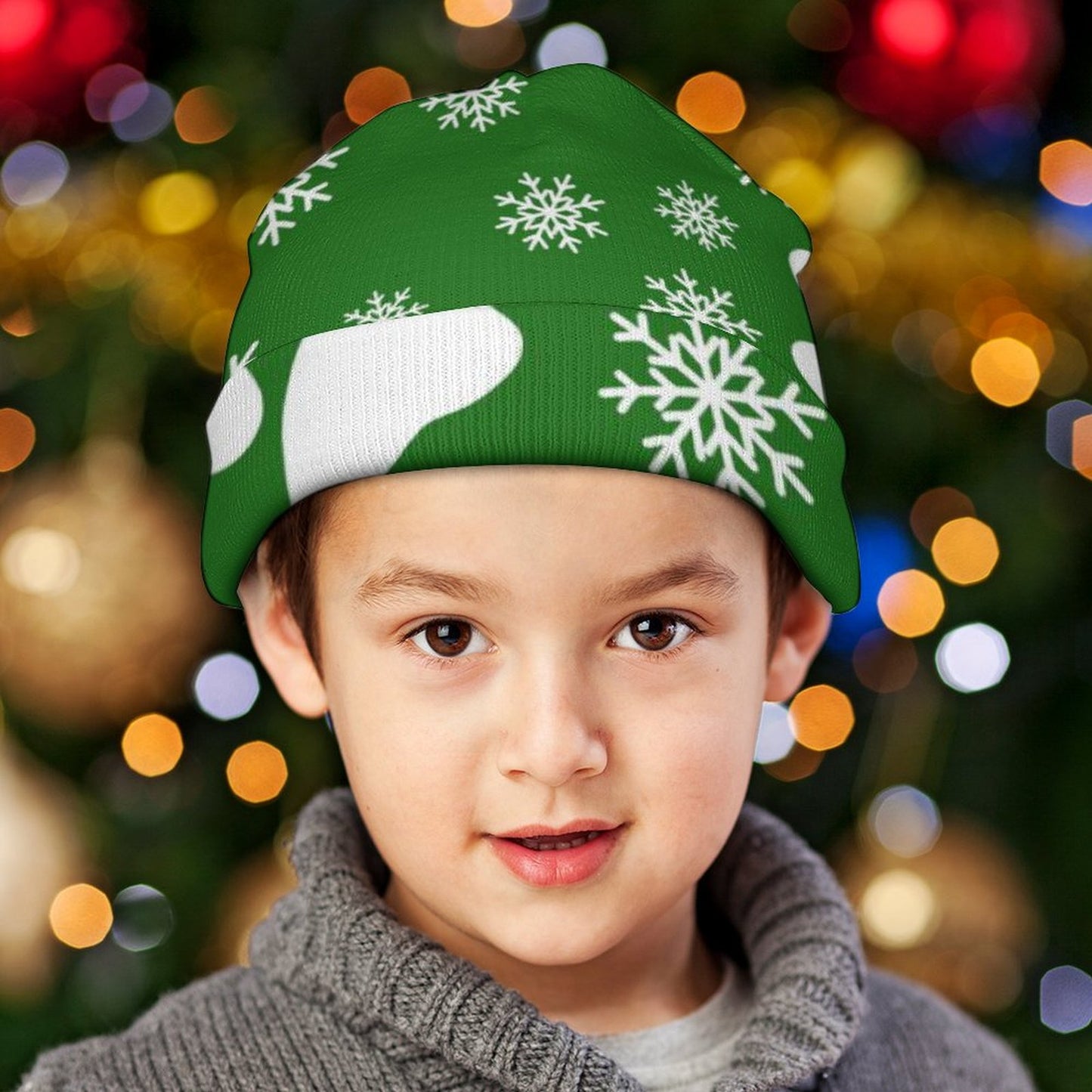 All-Over Print Children's Knitting Cap