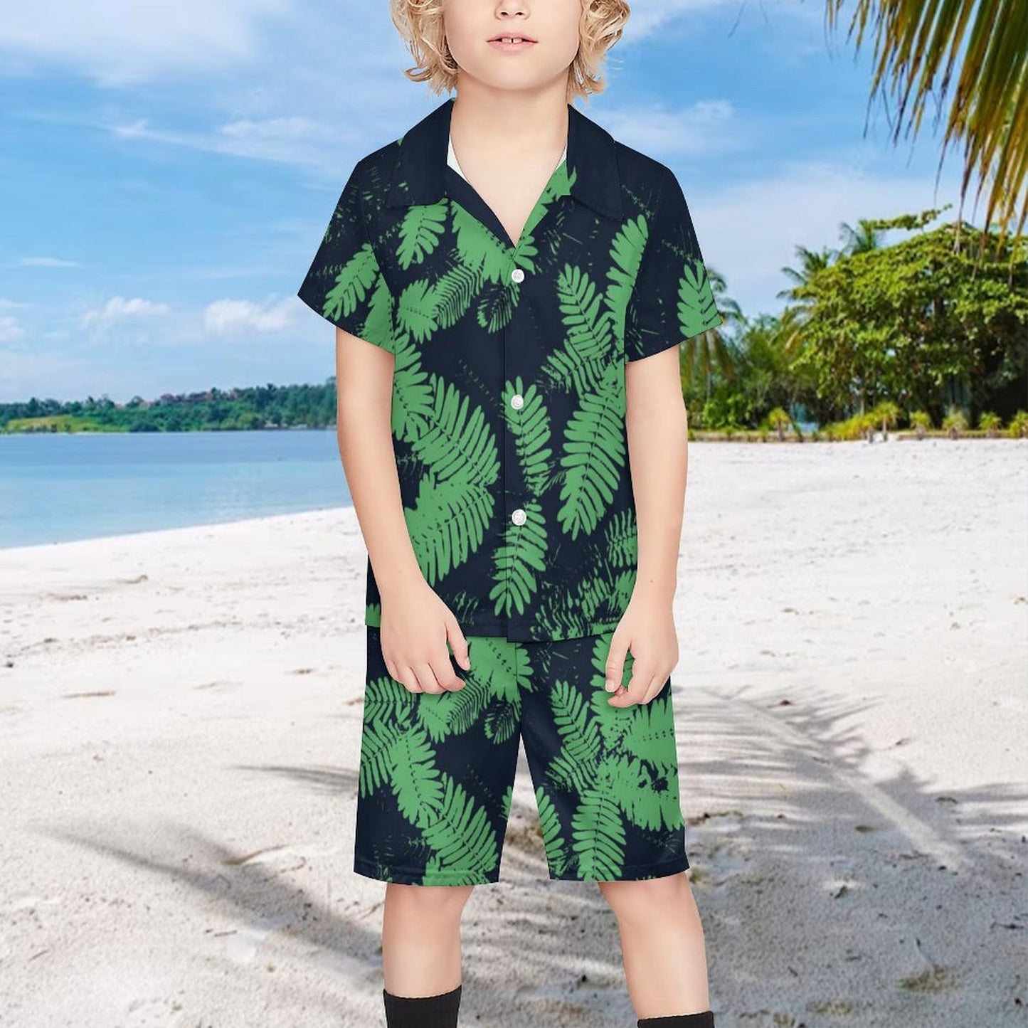 All-Over Print Children's Casual Beach Set