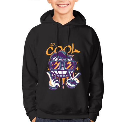100% Cotton Teen Hoodie (no pockets/front print)