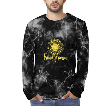 All-Over Print Men's Lightweight Long Sleeve T-Shirt