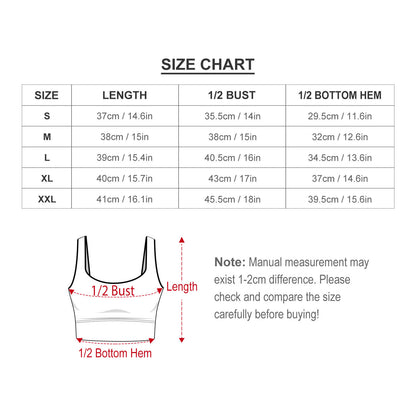 All-Over Print Women's Short Tank Top
