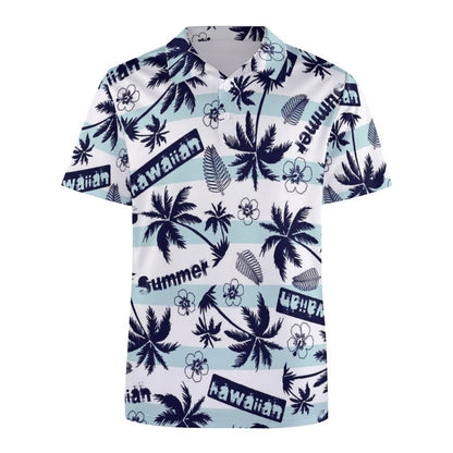 All-Over Print Women's POLO Straight Top