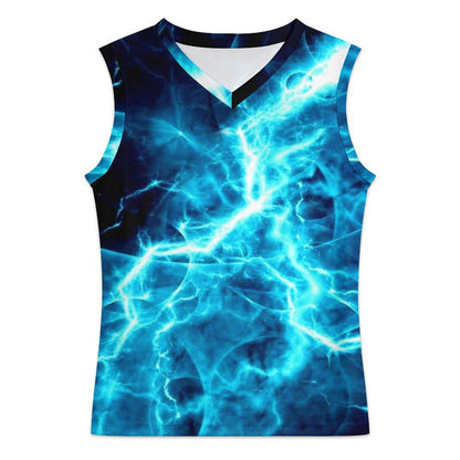 All-Over Print Basketball Vest