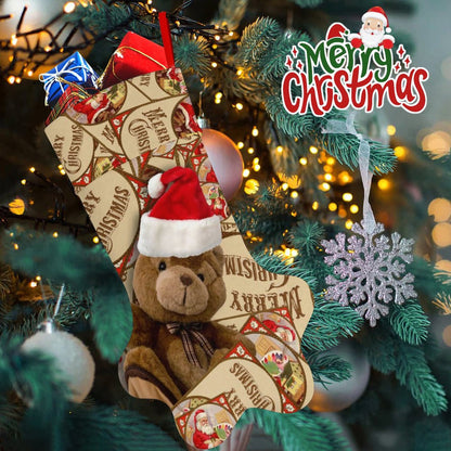 Dog Paw Christmas Stocking