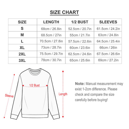 All-over Print Round Neck Sweater