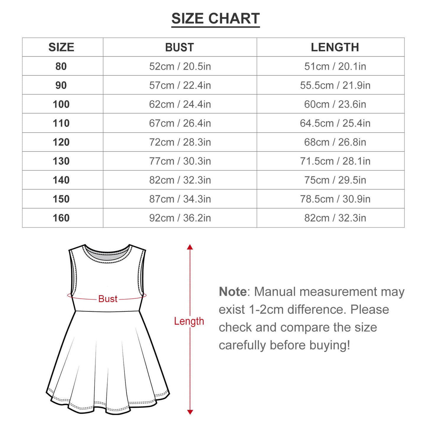 All-Over Print Children's  Dress