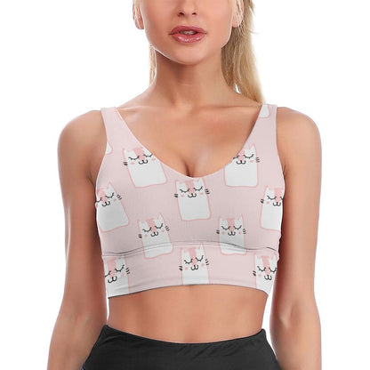 All-Over Print Women's Sports Bra