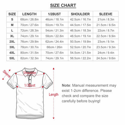 All-Over Print Women's POLO Straight Top