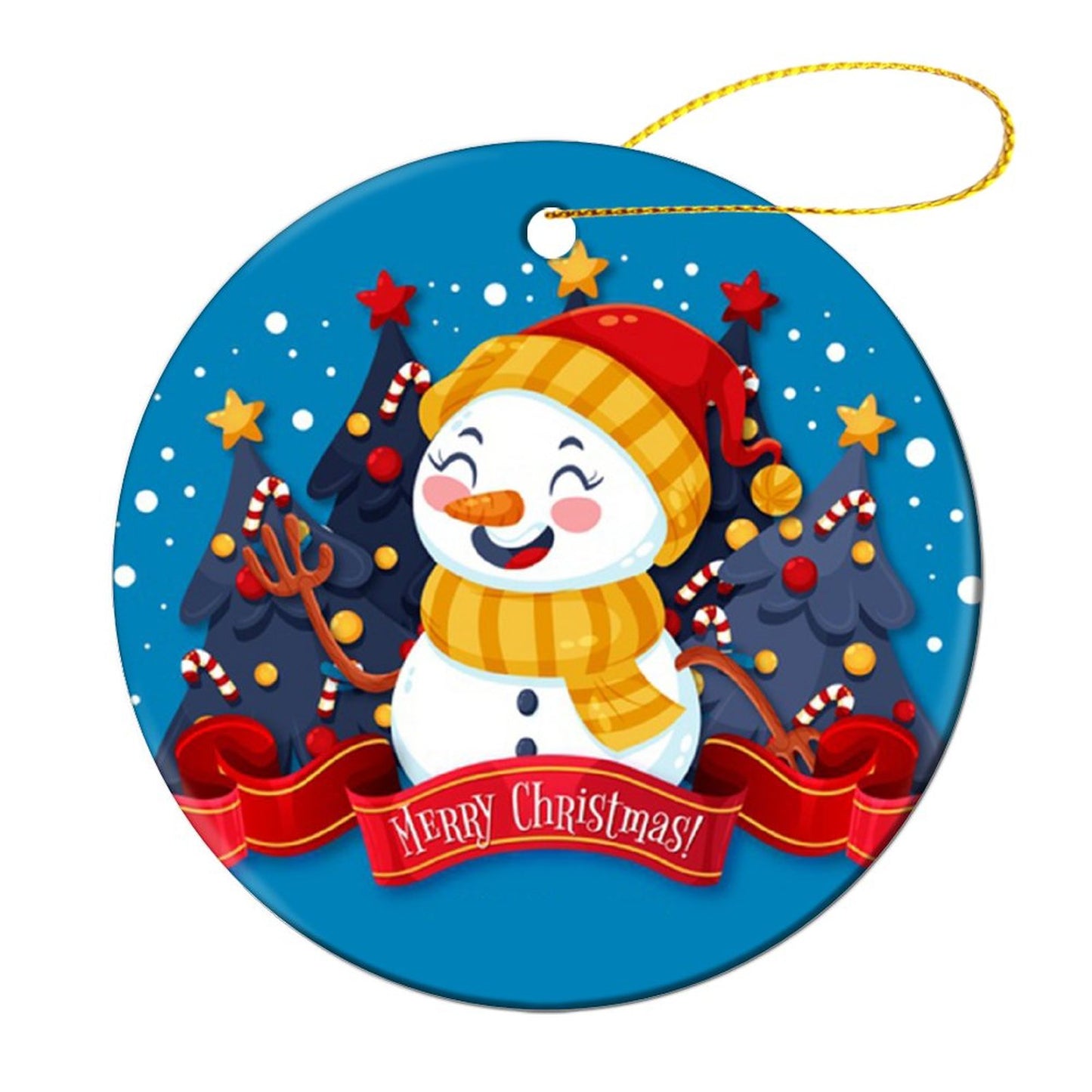 Christmas Round Ornaments