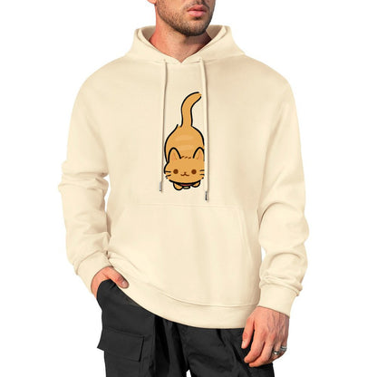 100% Cotton Multicolor Hooded Hoodie (printed front)