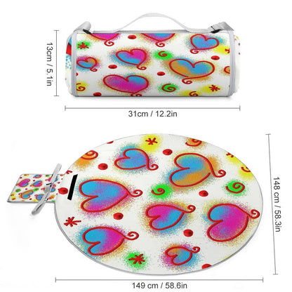 Round Outdoor Picnic Mat