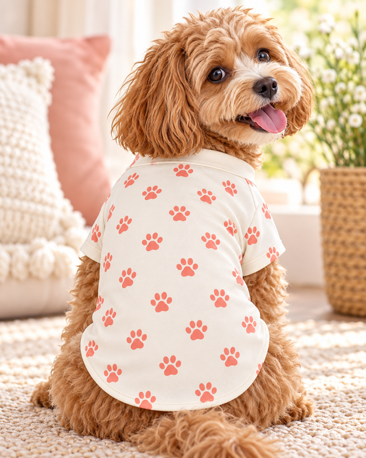 Custom Dog Shirt, Breathable All-Over Print | Matching Pet Apparel — original custom design example
