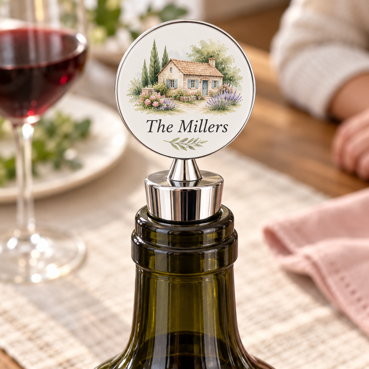 Corporate Wine Stopper | Custom Logo Gift