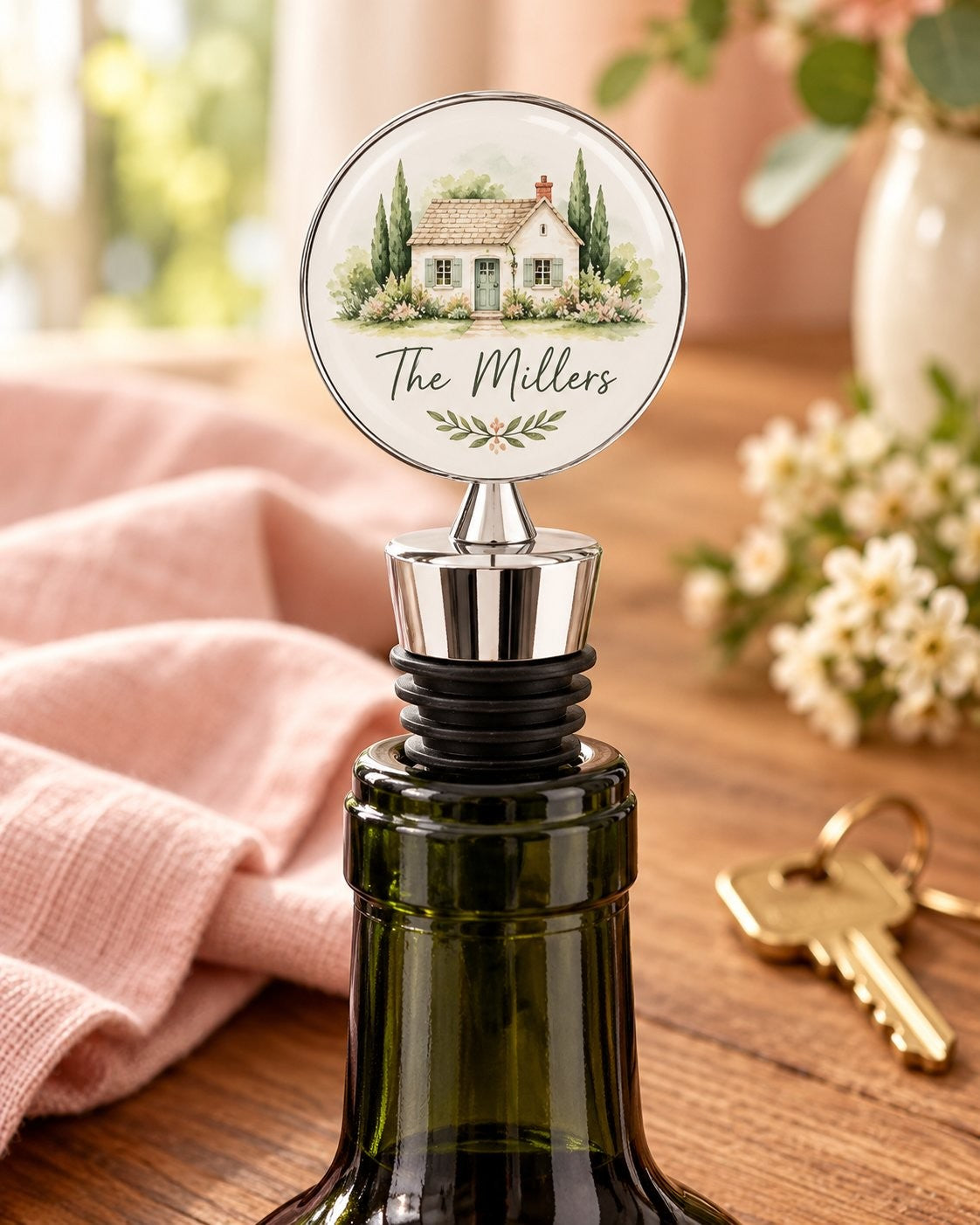 Housewarming Wine Stopper | Family Gift