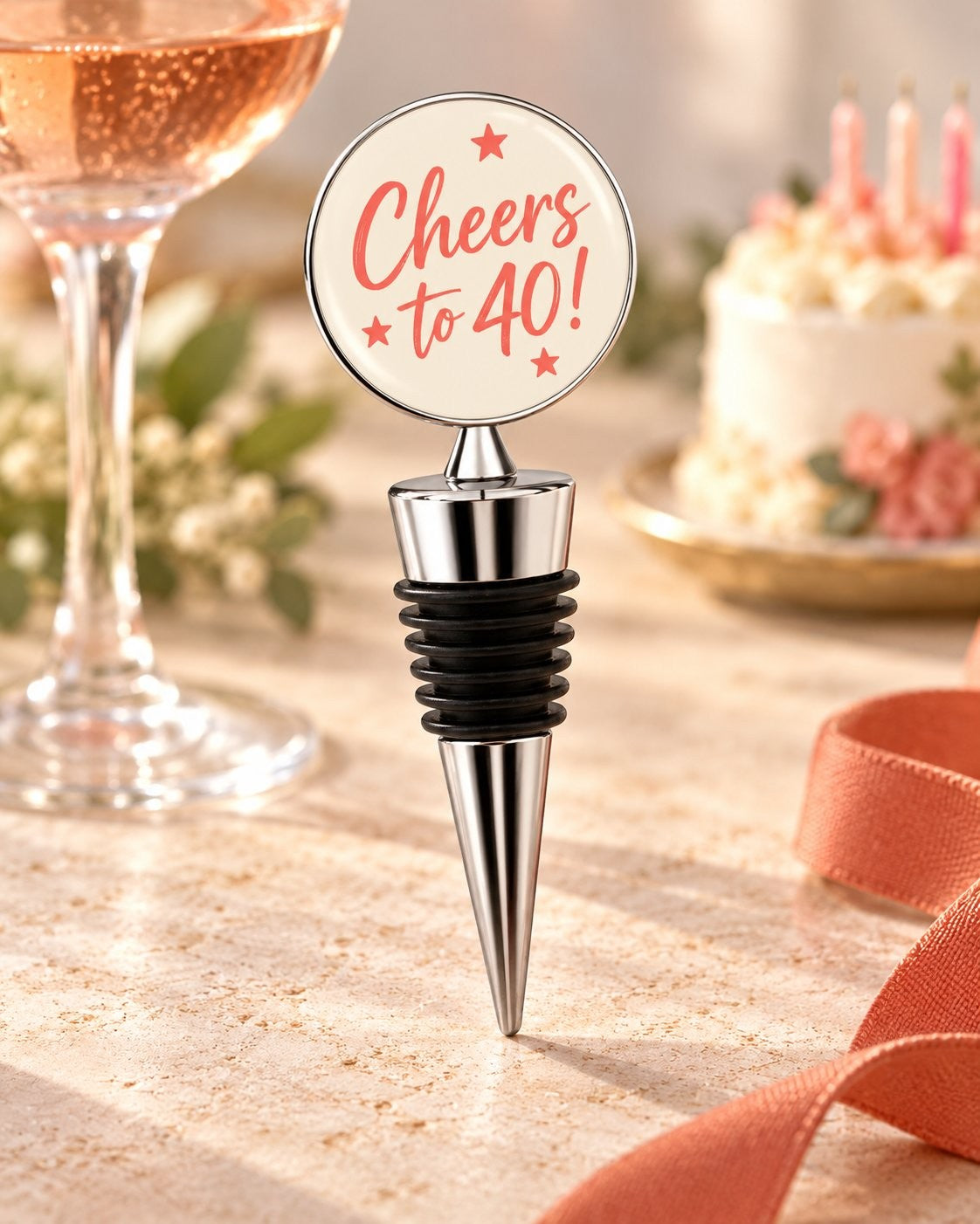 Birthday Wine Stopper | Personalized Gift