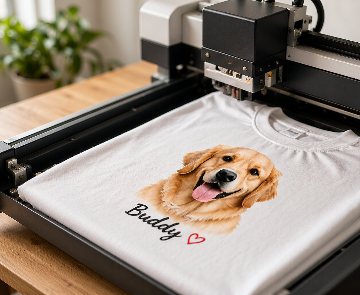 Printing a custom order in the workshop