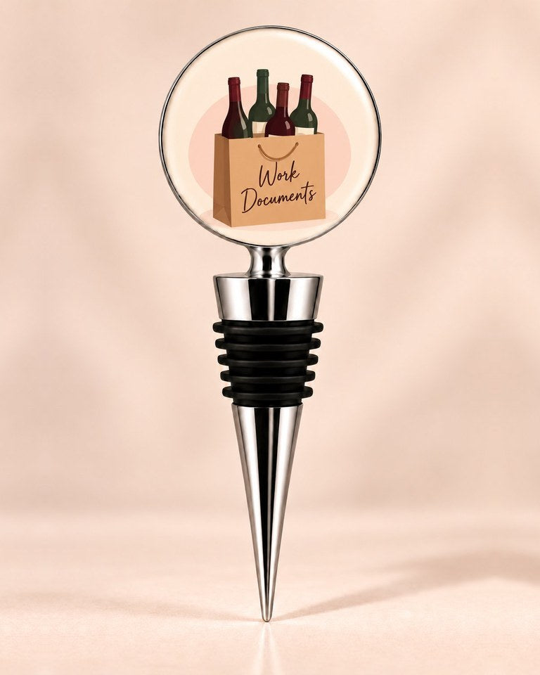 Wine Stopper — custom design example