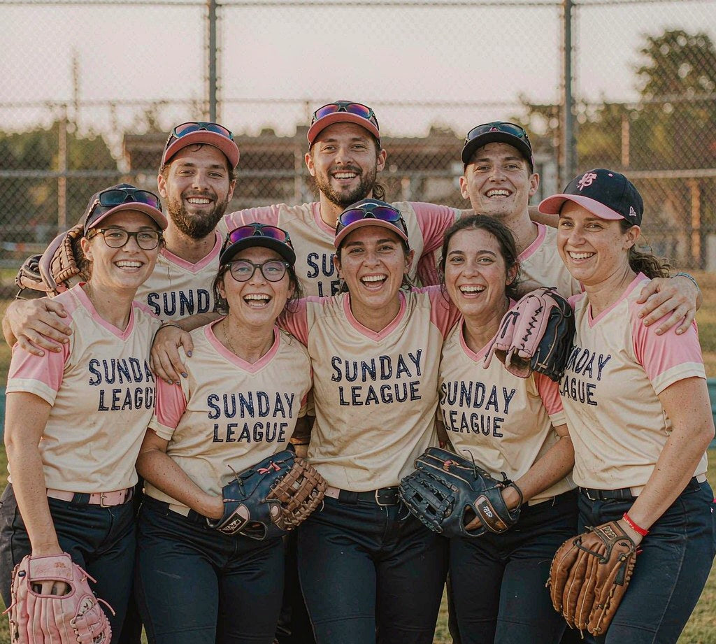 Sports Teams and Leagues — softball team jerseys
